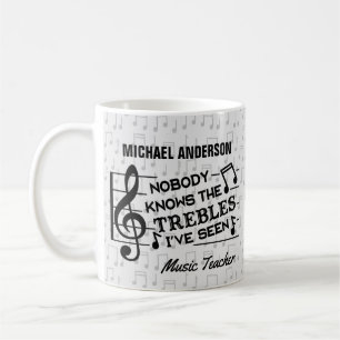Mug Modèle nommé triple drôle de la plaisanterie   