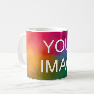 Mug Modèle simple personnalisé Ajoutez votre propre im