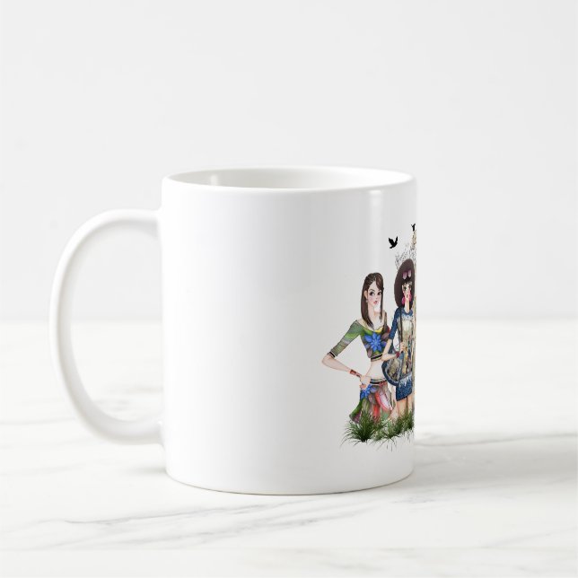 Mug Modèles mode tendance (Gauche)