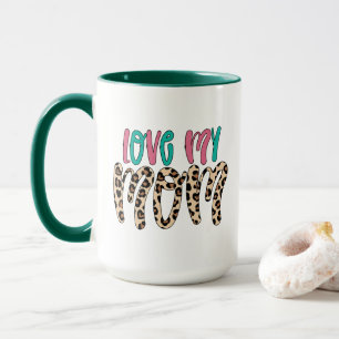 Mug Modern Love My Mom Mothers Day Cadeau