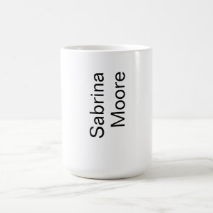 Mug Modern Minimalist Plain Professional Ajouter un no