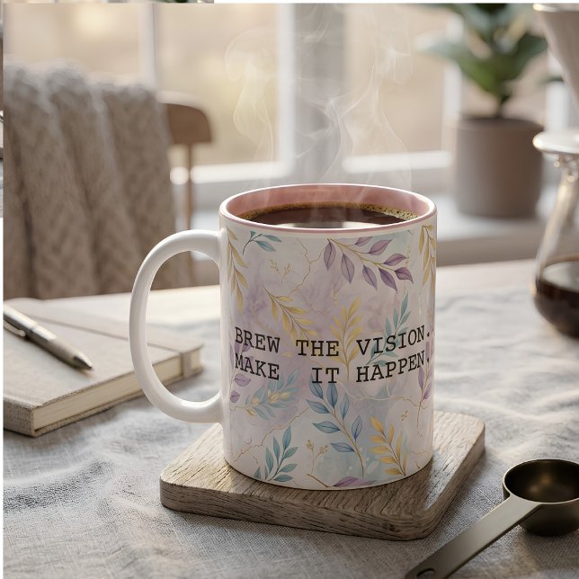 Mug Modern Motivational Quote Typography (Créateur téléchargé)