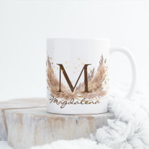 Moderne Boho Herbe de Pampas Glam Fx Paillettes Mo