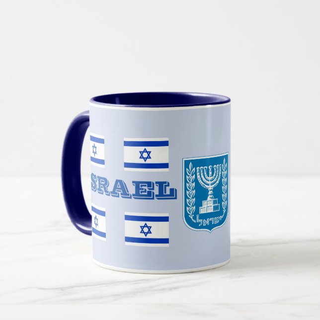 Mug moderne d'Israël (Devant gauche)