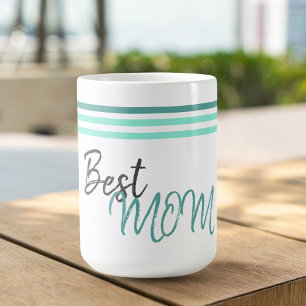 Mug Moderne Meilleure Maman Fête des Mères