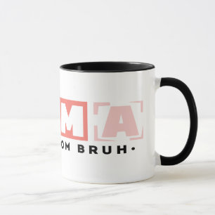 Mug Moderne, Pastel MAMA MOM BRUH