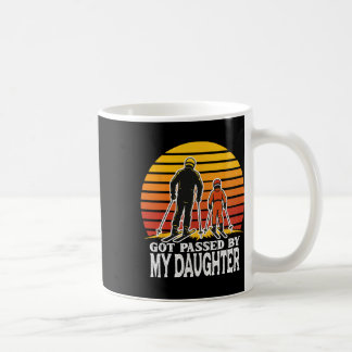 Mug Moderne Retro Fessé Par Ma Fille Conception De Ski