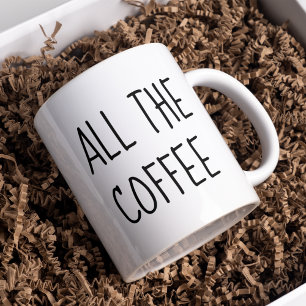 Mug Moderne Toutes Les Citations De Café