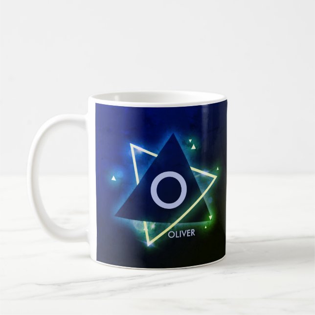 Mug Modifier le nom d'ajout initial Angle d'espace ble (Gauche)