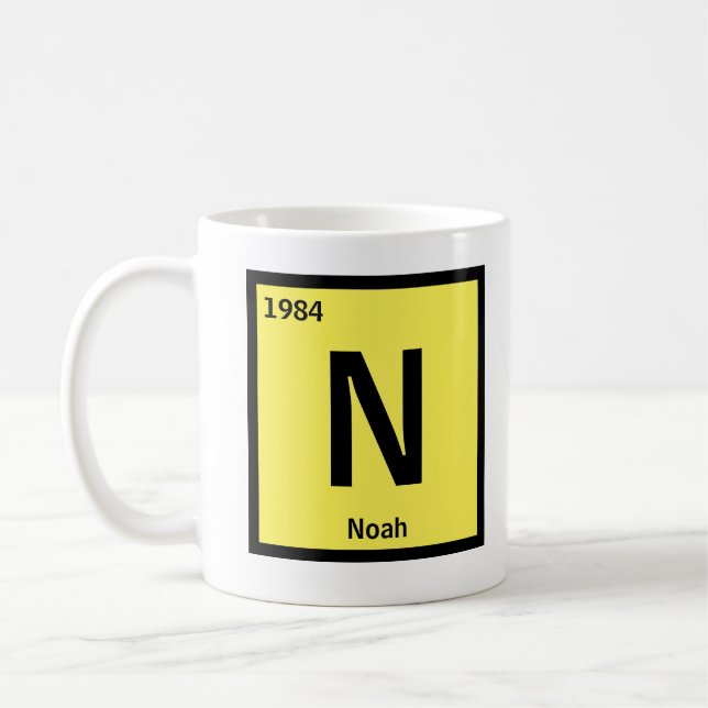 Mug Modifier le nom initial Année Tableau périodique M (Gauche)