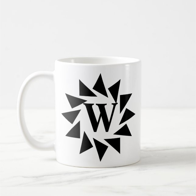Mug Modifier les triangles géométriques initiaux V W X (Gauche)
