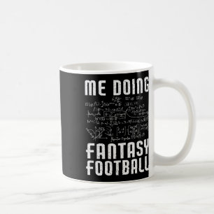 Mug Moi faisant une journée de draft de football fanta