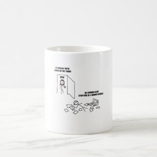 Mug Moi Montrant Des Symptômes Clairs De Maladie