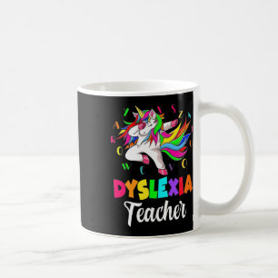 Mug Mois de la sensibilisation Dyslexie Enseignant Uni