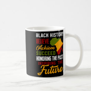 Mug Mois de l'histoire des Noirs Croire Réussir Réussi