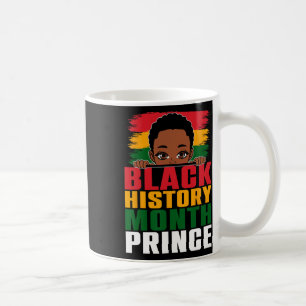 Mug Mois de l'histoire des Noirs Prince Little Melanin