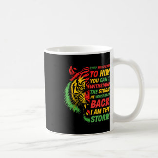 Mug Mois De L'Histoire Noire Tigre Africain Coloré En