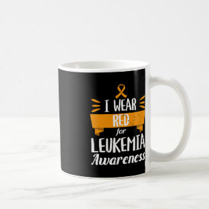 Mug Mois de sensibilisation à la leucémie Je porte le