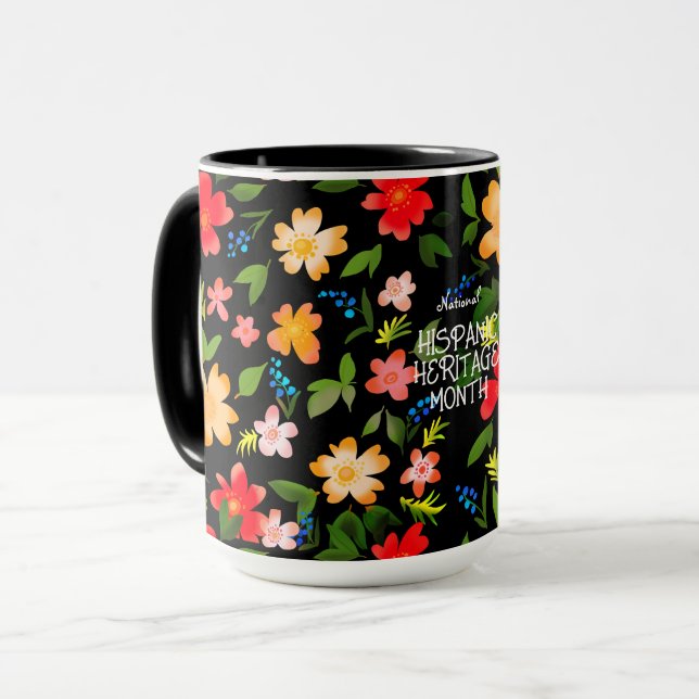 MUG MOIS DU PATRIMOINE HISPANIQUE NATIONAL (Devant gauche)