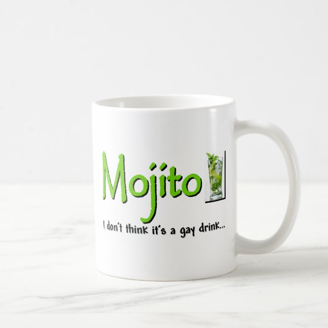 Mug Mojito : Pas une boisson gaie… ? (Droite)