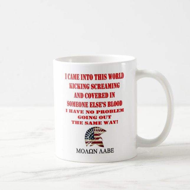MUG MOLON LABE (Droite)