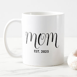 Mug Mom Established New Mom Gift