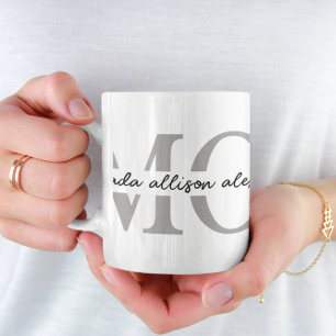 Mug MOM personnalisé avec nom d'enfant