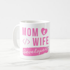 MUG MOM WIFE DEVELOPER - DÉVELOPPEUR MOM
