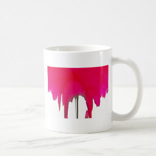 Mug Moment capturé : Une Élégance Pétale Rose Rouge