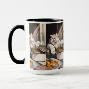 Mug Moment de cuisine du Tigre Blanc