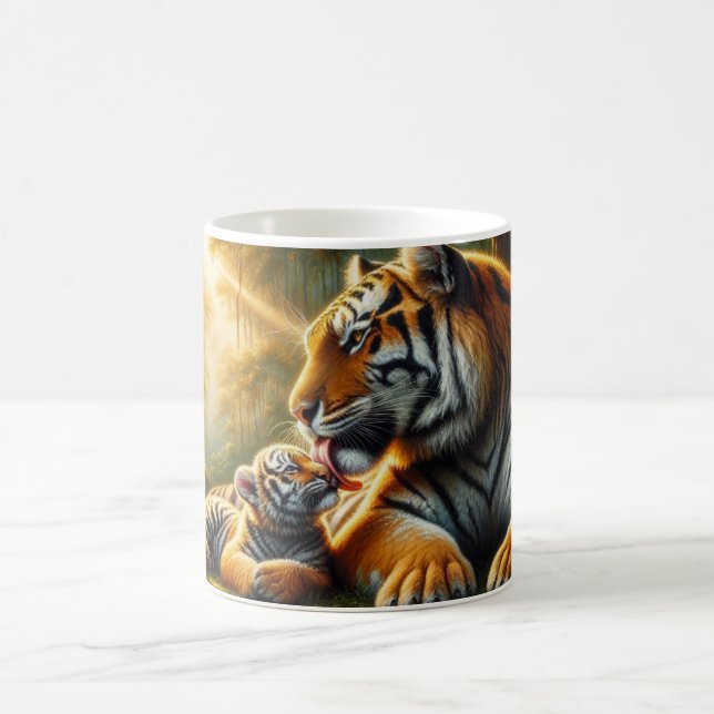 Mug Moment de tendresse dans la peinture de la nature (Centre)