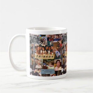 Mug Moments chéris capturés : Amis Collage Café