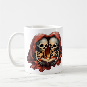 Mug Moments magiques d'hiver, deux squelettes