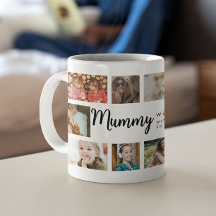 Mug Momie personnalisée 18 Collage photo