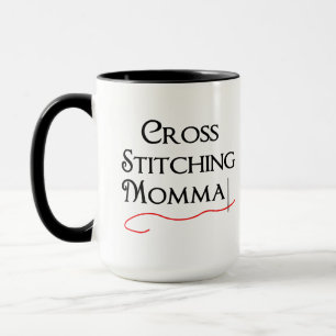 Mug Momme de poinçonnage croisé