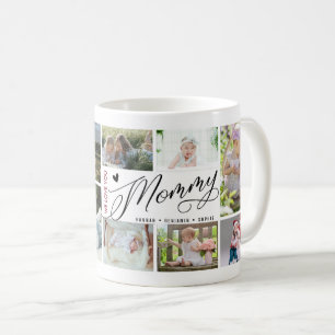 Mug Mommy We Love You Photo Collage