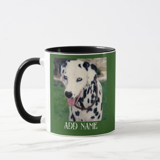 Mug Mon ami animal de compagnie Photo Green personnali (Gauche)