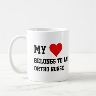 Mug Mon appartient à une infirmière ortho