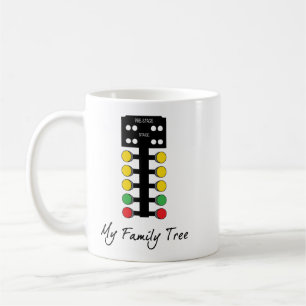 Mug Mon arbre généalogique - entrave emballant l'arb