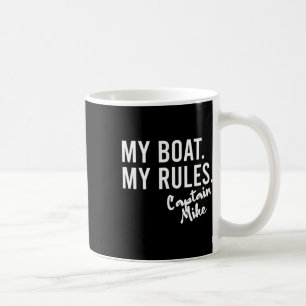 Mug Mon bateau mes règles capitaine Mike Bateau person
