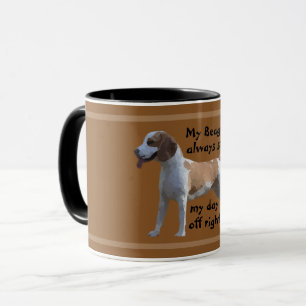 Mug Mon Beagle Commence Toujours Mon Jour De Repos À D