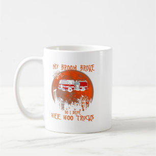 Mug Mon Broom Broke Donc Conduisez Wee Woo Trucks Pomp