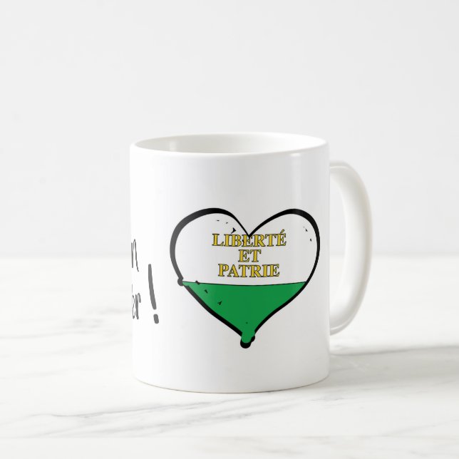 Mug Mon canton préféré Vaud (Devant droit)