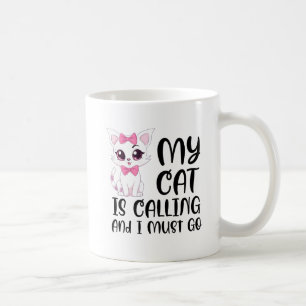 Mug Mon chat appelle et je dois y aller