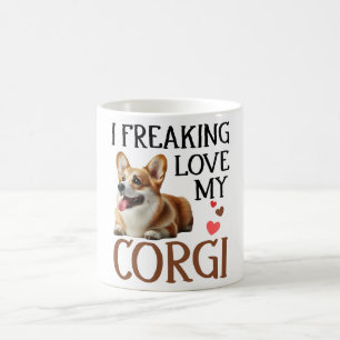 Mug Mon Chien Corgi, mignon amour