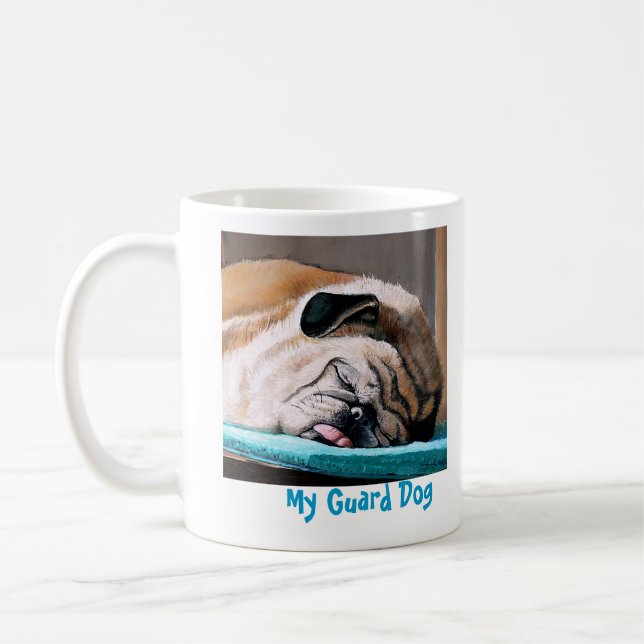 Mug Mon chien de garde (Gauche)