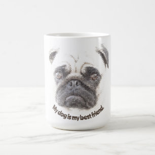 Mug Mon chien est mon meilleur ami.