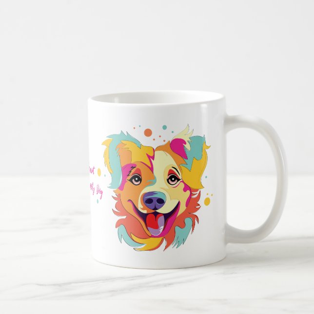 Mug Mon coeur appartient à mon animal (Droite)