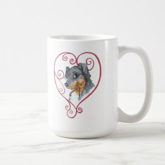 Mug Mon coeur appartient à un berger anglais