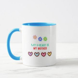 Mug Mon coeur est ma mère